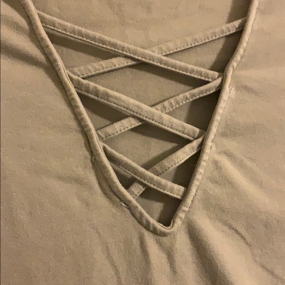 Forever 21 olive colored body suit - Picture 2 of 6